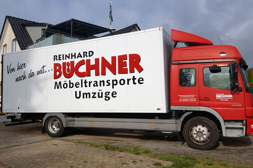 Gepolsteter Möbelwagen von Reinhard Büchner Umzüge